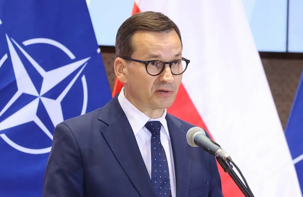 Thủ tướng Ba Lan Mateusz Morawiecki. Ảnh: EAST NEWS