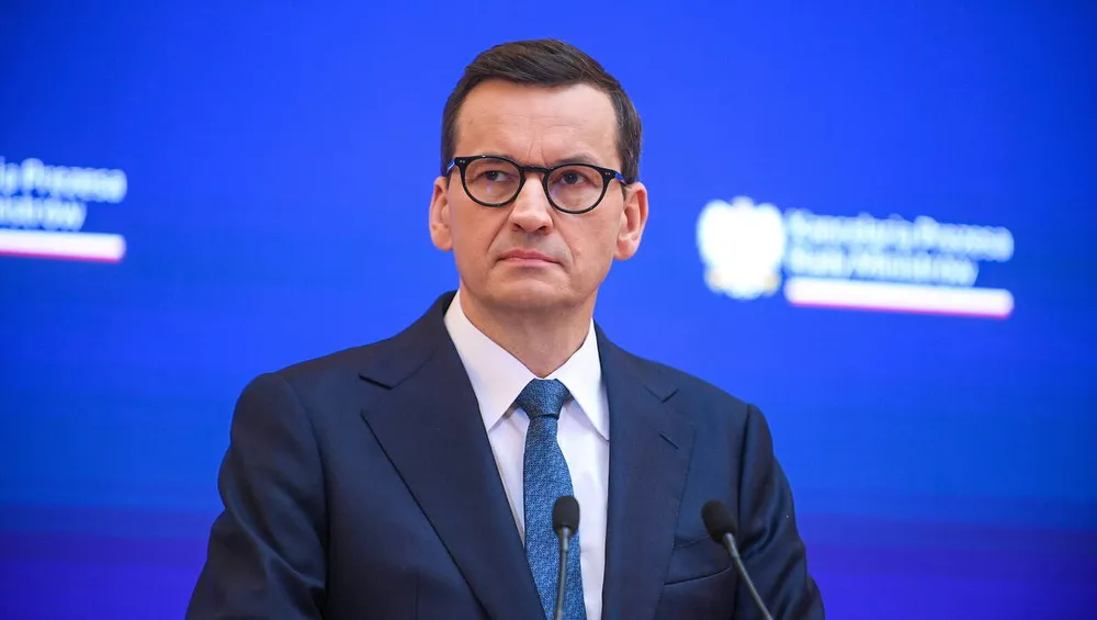 Thủ tướng Ba Lan Mateusz Morawiecki. Ảnh: PAP ba-lan-ukraine-ngu-coc-3145-6971.jpg