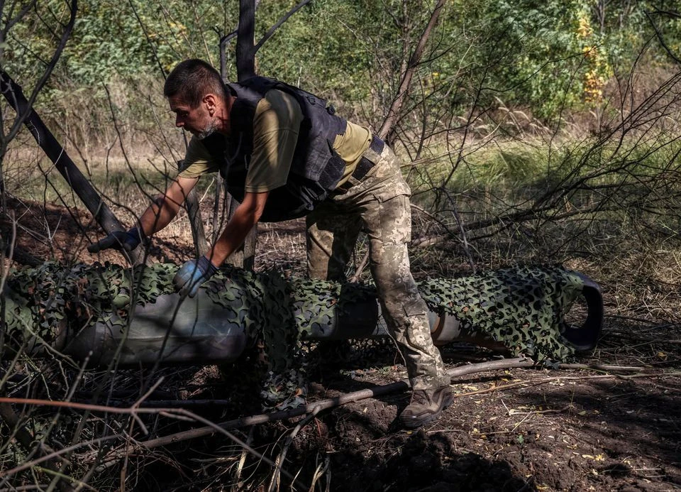 Binh sĩ Ukraine ở tỉnh Donetsk, miền đông Ukraine ngày 22-9. Ảnh: REUTERS Nóng Nga-Ukraine 24-9: Ukraine ‘đột phá’ phía nam; Nga bác đề xuất ngừng bắn