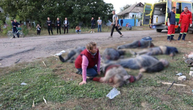 Ukraine cáo buộc Nga nã tên lửa vào TP Kupiansk, tỉnh Kharkiv (Ukraine) làm 47 người chết. Ảnh: UKRINFORM ukraine.jpg