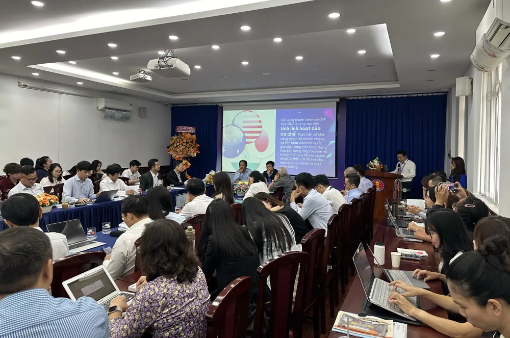 Hội thảo khoa Quan hệ quốc tế về Bộ tứ kim cương trong an ninh khu vực Ấn Độ Dương - Thái Bình Dương