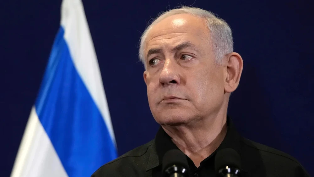 Thủ tướng Israel Benjamin Netanyahu. Ảnh: AP Phiên xét xử cáo buộc tham nhũng của ông Netanyahu diễn ra bất chấp chiến sự