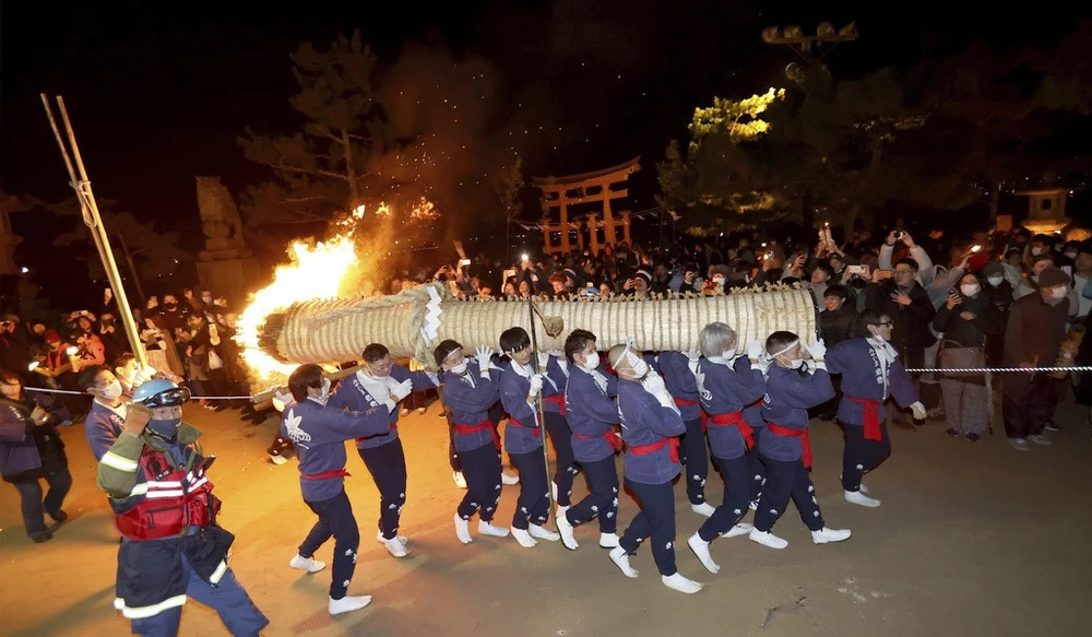 Ảnh, video: Châu Á chào đón năm mới 2024