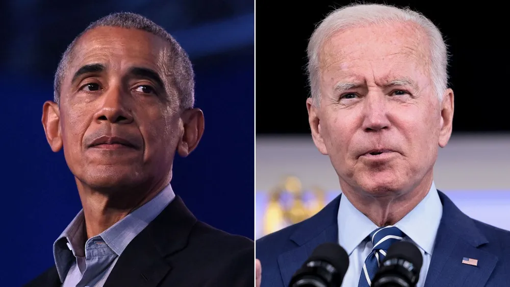 Cựu Tổng thống Mỹ Barack Obama (trái) đang tích cực hỗ trợ chiến dịch tranh cử của đương kim Tổng thống Joe Biden. Ảnh: CNN Ông Obama tích cực hỗ trợ chiến dịch tranh cử của ông Biden