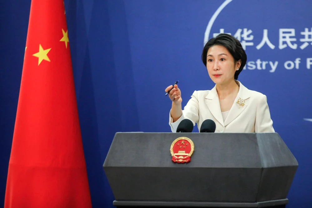 Người phát ngôn Bộ Ngoại giao Trung Quốc Mao Ninh. Ảnh: SOUTH CHINA MORNING POST Trung Quốc ‘quan ngại sâu sắc’ trước tin Nhật Bản gia nhập AUKUS
