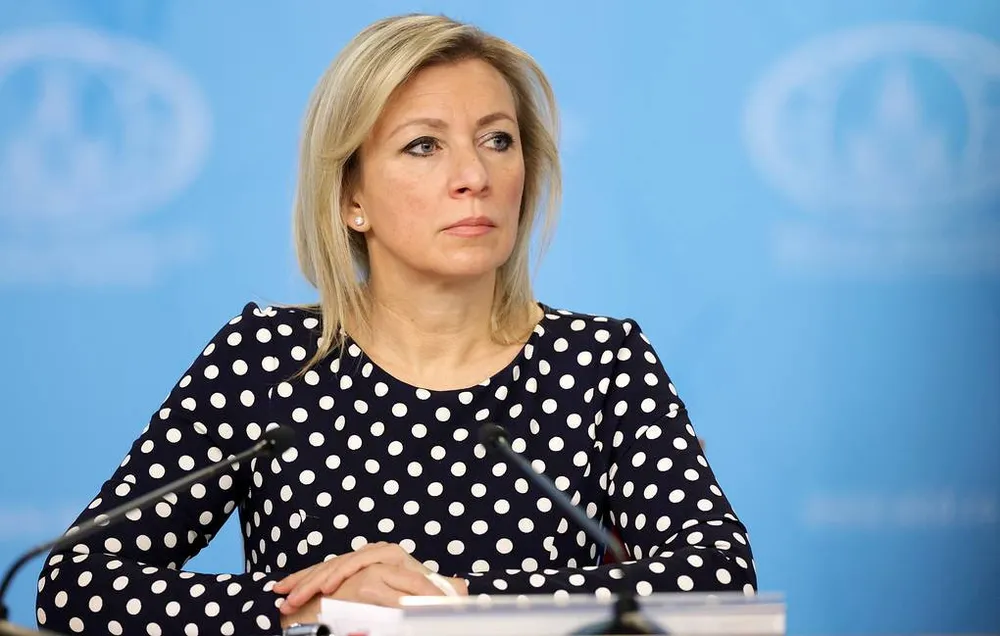 Người phát ngôn Bộ Ngoại giao Nga - bà Maria Zakharova. Ảnh: TASS chien-su-nga-ukraine-1.jpg