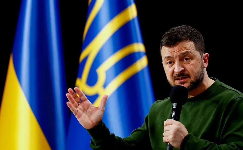 Tổng thống Ukraine Volodymyr Zelensky. Ảnh: REUTERS Chiến sự Nga - Ukraine 22-4