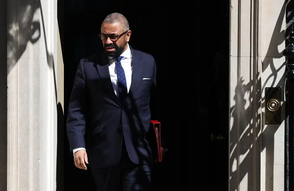 Bộ trưởng Nội vụ - ông James Cleverly. Ảnh: EPA Anh triệu tập đại sứ Nga vì cáo buộc gián điệp