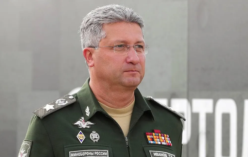 Thứ trưởng Bộ Quốc phòng Nga Timur Ivanov. Ảnh: TASS Nhóm pháp lý của Thứ trưởng Bộ Quốc phòng Nga Timur Ivanov cho biết tòa án Nga cáo buộc ông Ivanov nhận hối lộ