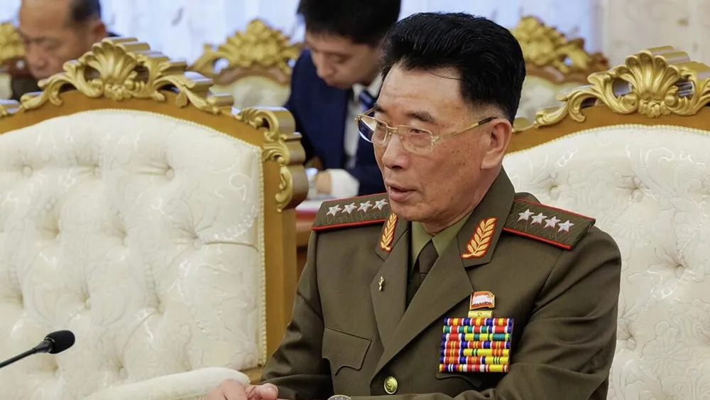 Bộ trưởng Quốc phòng Triều Tiên Kang Sun-nam. Ảnh: SPUTNIK Triều Tiên lên án Ukraine tấn công Crimea bằng vũ khí do Mỹ cung cấp