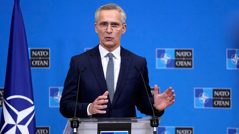 Tổng thư ký Tổ chức Hiệp ước Bắc Đại Tây Dương (NATO) Jens Stoltenberg. Ảnh: AP Tổng thư ký NATO Stoltenberg né tránh câu hỏi về vấn đề sức khỏe của ông Biden