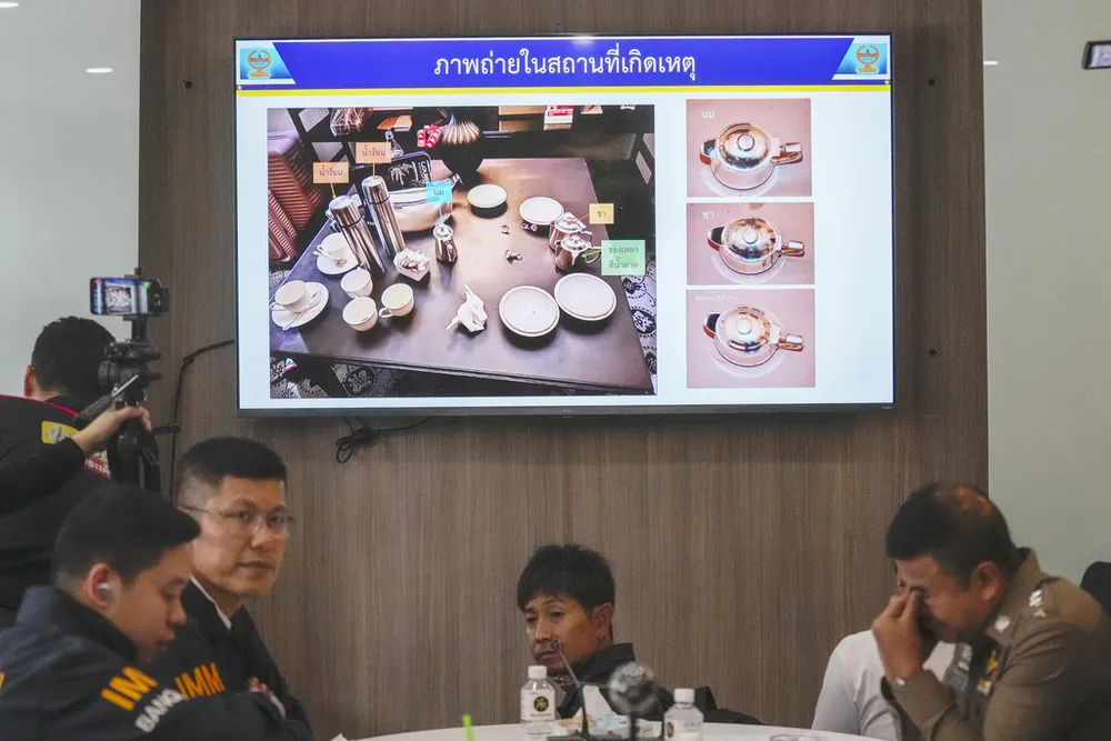 Cảnh sát Thái Lan cung cấp hình ảnh về bằng chứng điều tra vụ nhóm người Việt tử vong ở Bangkok. Ảnh: AP Vụ nhóm người Việt tử vong ở Bangkok: Có thể có nghi can thứ hai
