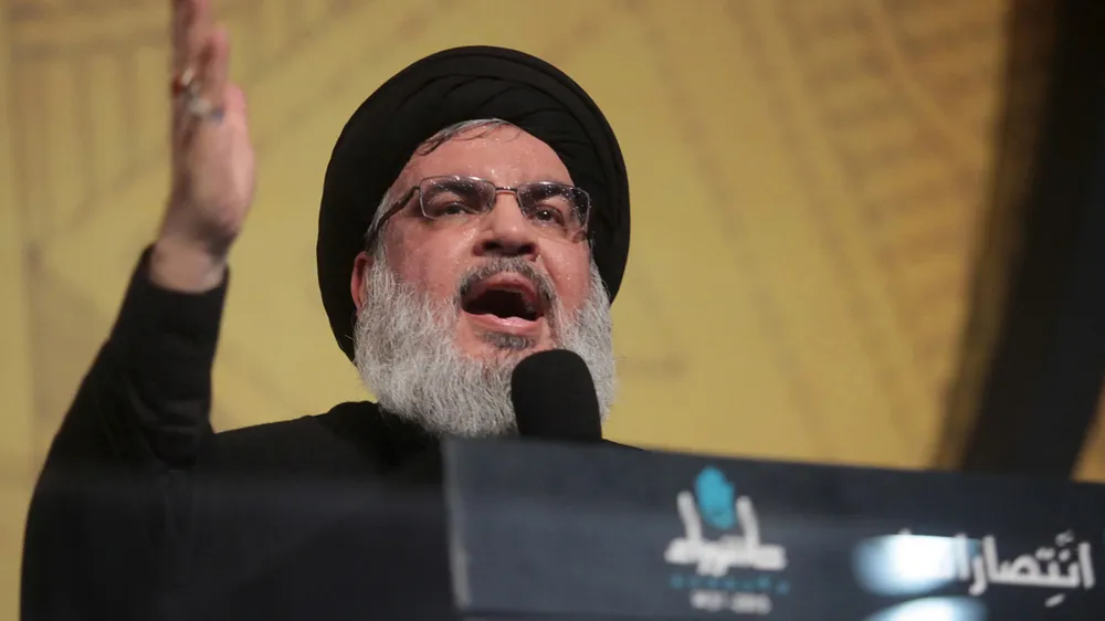 Lãnh đạo nhóm vũ trang Hezbollah (Lebanon) Hassan Nasrallah tuyên bố sẽ đáp trả Israel. Ảnh: REUTERS Lãnh đạo Hezboolah: Sẽ đáp trả Israel ‘bất chấp hậu quả’