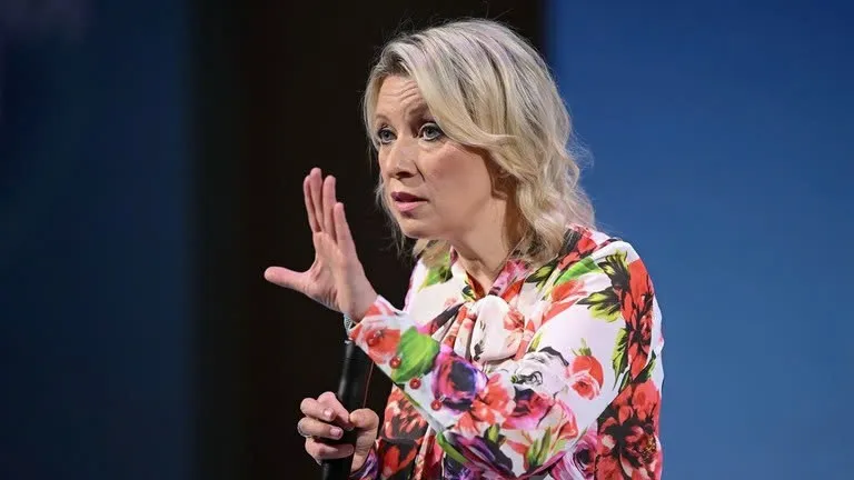 Người phát ngôn Bộ Ngoại giao Nga - bà Maria Zakharova. Ảnh: SPUTNIK cuộc tấn công vào tỉnh Kursk (Nga) làm trì hoãn các cuộc đàm phán Nga - Ukraine
