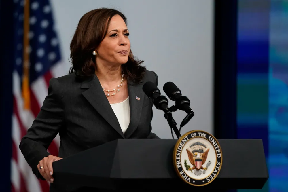 Phó Tổng thống Mỹ Kamala Harris. Ảnh: REUTERS chính sách châu Á.jpg