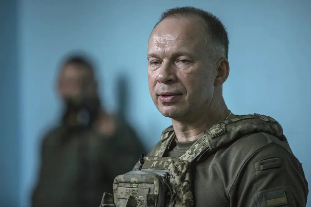 Tổng tư lệnh quân đội Ukraine Oleksandr Syrskyi. Ảnh: GETTY IMAGES Tổng tư lệnh quân đội Ukraine.jpg