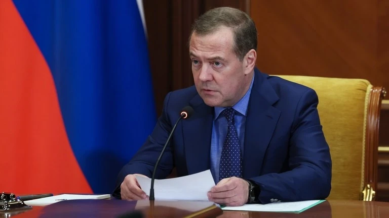 Phó Chủ tịch Hội đồng An ninh Nga Dmitry Medvedev. Ảnh: SPUTNIK chien-su-nga-ukraine-17-3-1.jpg