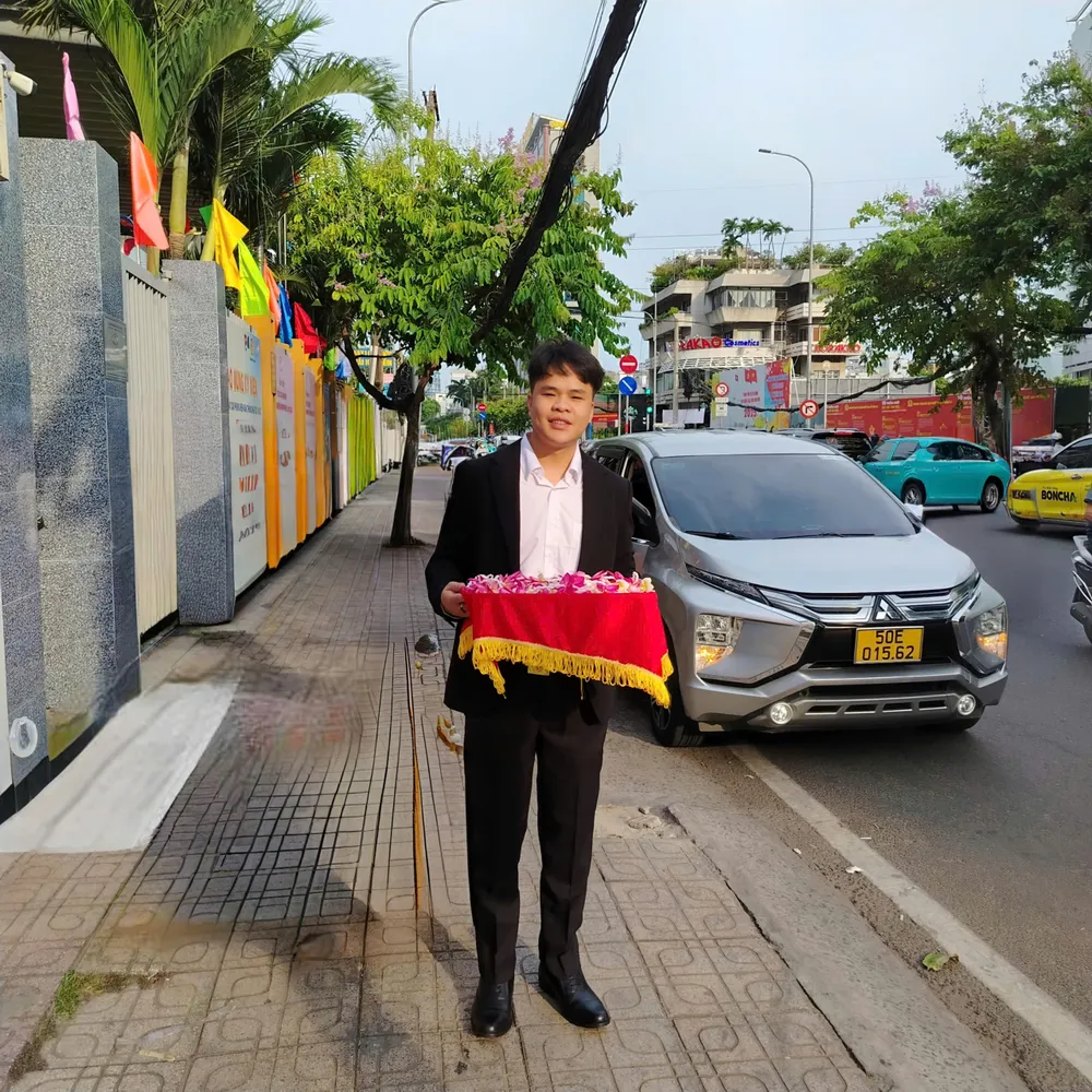 Anh Thanva Sivanxay, học viên cao học tại ĐH Kinh tế TP.HCM. Ảnh: NVCC Anh Thanva Sivanxay.jpg