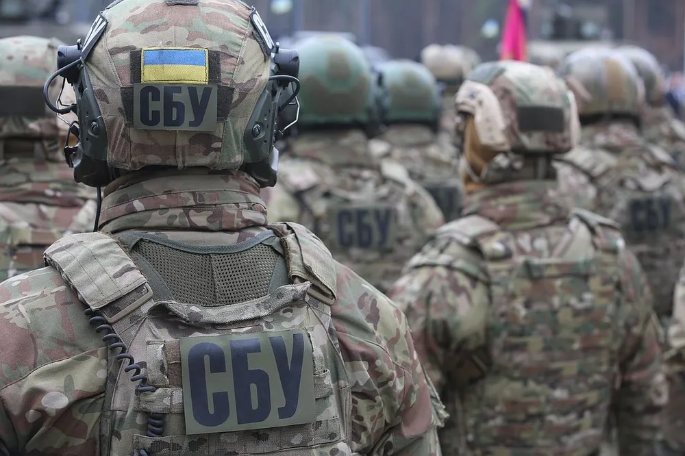 Các nhân viên của Cơ quan An ninh Ukraine (SBU). Ảnh: VĂN PHÒNG TỔNG THỐNG UKRAINE Chiến sự Nga - Ukraine 10-5