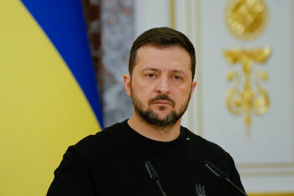 Tổng thống Ukraine Volodymyr Zelensky. Ảnh: TASS ông Trump điện đàm ông Putin.
