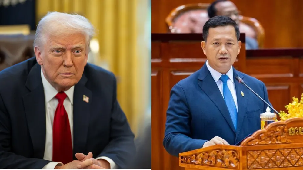 Ông Hun Manet viết thư gửi Ủy ban Nobel, đề cử ông Trump cho Nobel Hòa bình