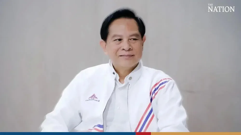 Ông Pirapan Salirathavibhaga - lãnh đạo đảng Quốc gia Thống nhất Thái Lan. Ảnh: NATION