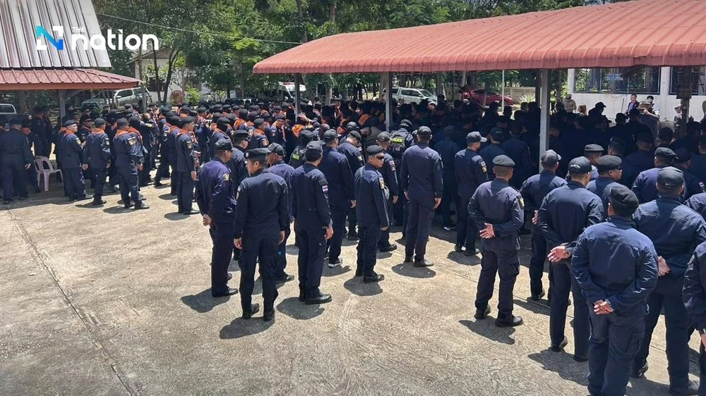 Thái Lan triển khai 1.400 cảnh sát đến biên giới Campuchia