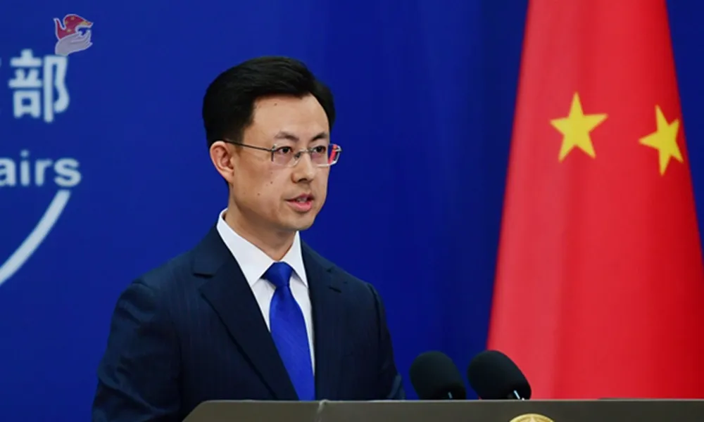 Phát ngôn viên Bộ Ngoại giao Trung Quốc Quách Gia Côn. Ảnh: BỘ NGOẠI GIAO TRUNG QUỐC