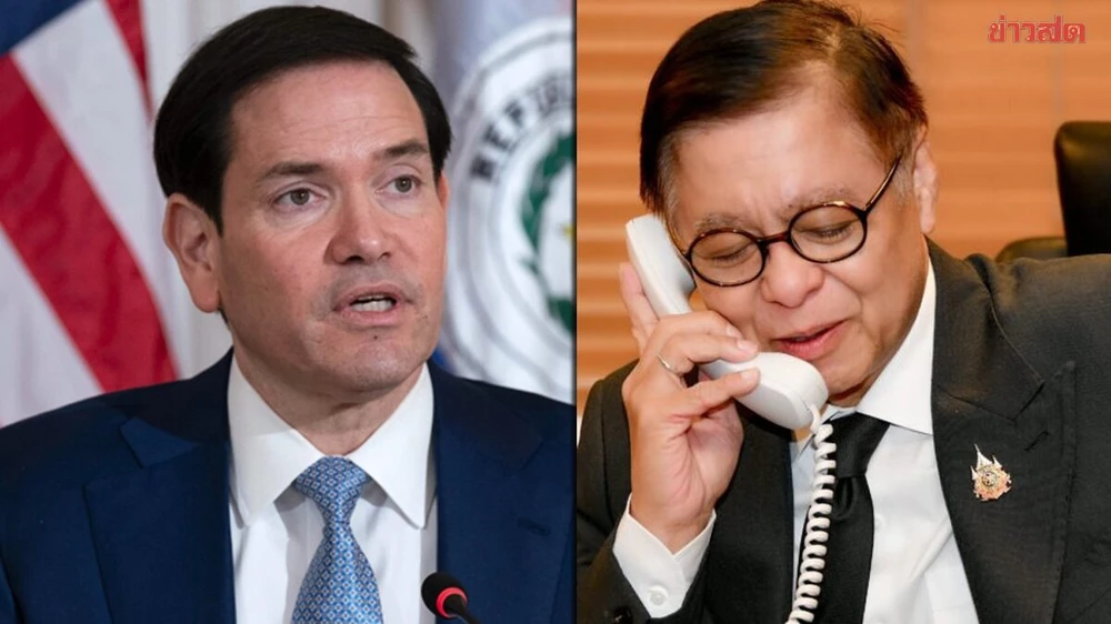 Ngoại trưởng Rubio điện đàm Bộ trưởng Ngoại giao Thái Lan, kêu gọi hạ nhiệt căng thẳng