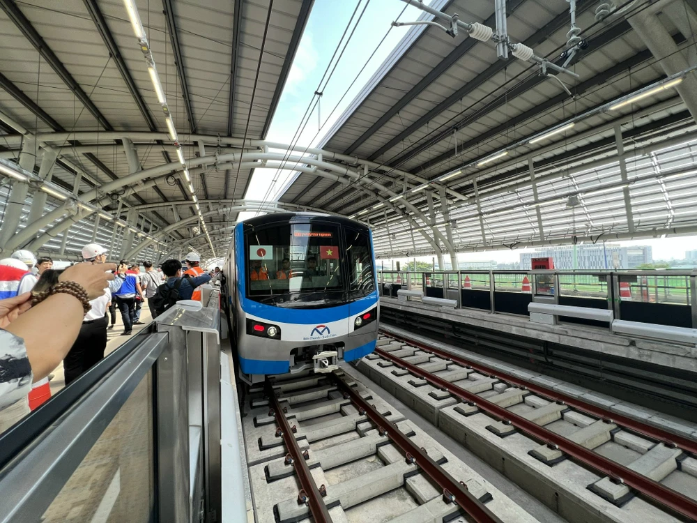 TP dự kiến đề xuất điều chỉnh quy hoạch metro TP.HCM đến năm 2035 tăng lên 400 km và sau năm 2035 là khoảng 800 - 1.000 km. Ảnh: ĐÀO TRANG P9-sotay-daotrang-metro-1h-thylan.jpg