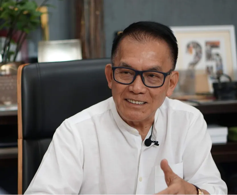 Kiến trúc sư Hồ Thiệu Trị. Ảnh: NGUYỄN TIẾN IMG_4133.jpeg