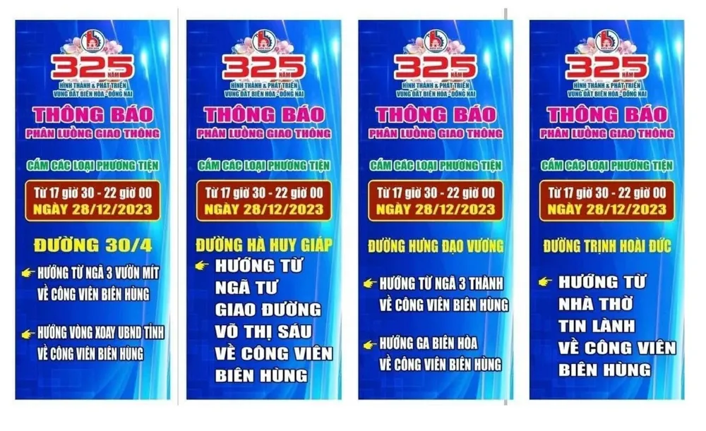 kỷ niệm 325 năm Biên Hòa - Đồng Nai,