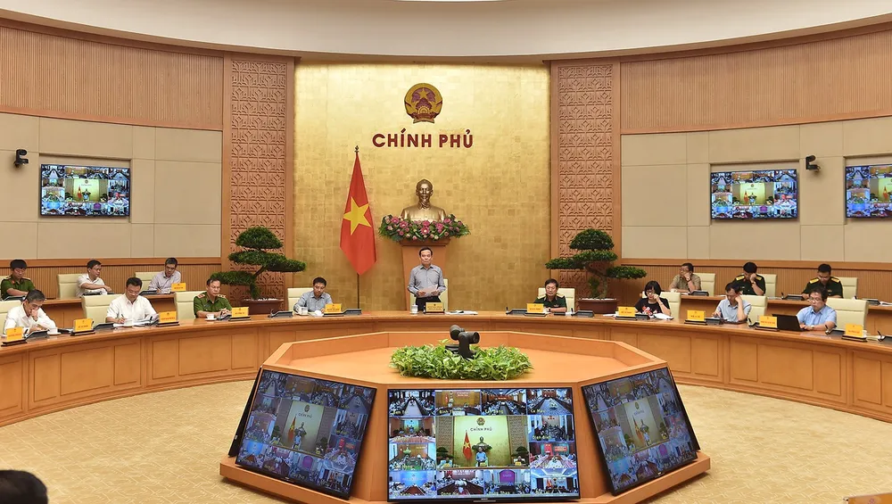 Toàn cảnh hội nghị. Ảnh VGP Tai nạn giao thông