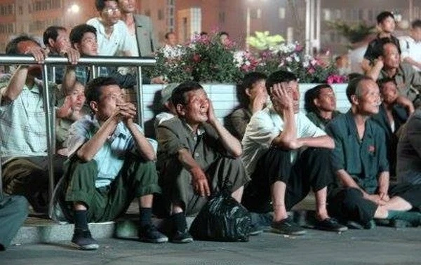 Hình ảnh đặc biệt về không khí xem World Cup tại Triều Tiên ảnh 1 Hình ảnh đặc biệt về không khí xem World Cup tại Triều Tiên ảnh 1