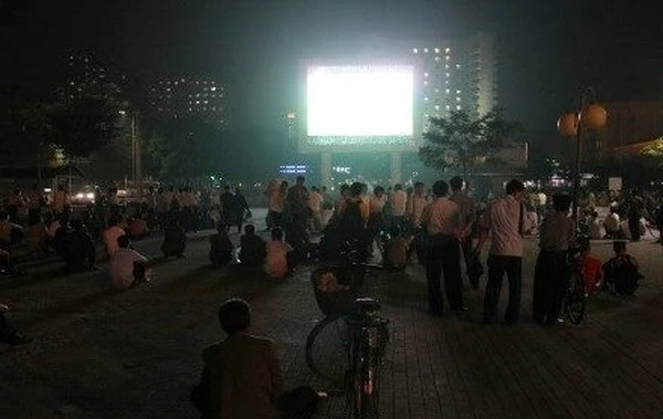 Hình ảnh đặc biệt về không khí xem World Cup tại Triều Tiên ảnh 5 Hình ảnh đặc biệt về không khí xem World Cup tại Triều Tiên ảnh 5