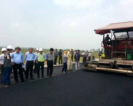 Bộ trưởng Đinh La Thăng kiểm tra dự án Quốc lộ 3 mới Hà Nội - Thái Nguyên