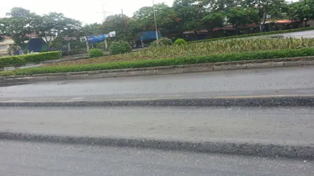 Tình trạng hằn lún đang xảy ra ở nhiều công trình giao thông trên cả nước