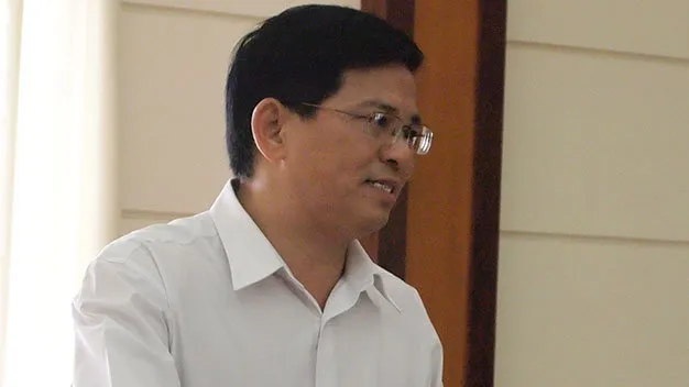 Ông Nguyễn Văn Lực, Cục trưởng cục thi hành án dân sự TP.HCM tại buổi làm việc - Ảnh: H.Điệp Ông Nguyễn Văn Lực, Cục trưởng cục thi hành án dân sự Tp.HCM tại buổi làm việc Ảnh: H.Điệp