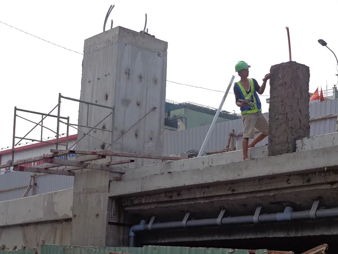 Lung linh sắc màu cầu Lê Văn Sỹ ảnh 11