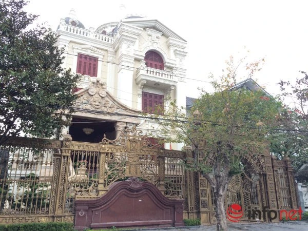 Lóa mắt 'phố cung điện' hoành tráng của đại gia Hải Phòng ảnh 7