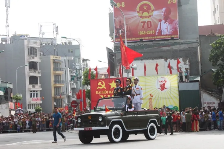 Toàn cảnh lễ mít tinh mừng 70 năm ngày Quốc khánh 2-9 ảnh 14 Toàn cảnh lễ mít tinh mừng 70 năm ngày Quốc khánh 2-9 ảnh 14