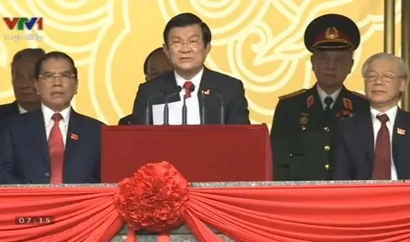 Toàn cảnh lễ mít tinh mừng 70 năm ngày Quốc khánh 2-9 ảnh 52 Toàn cảnh lễ mít tinh mừng 70 năm ngày Quốc khánh 2-9 ảnh 52