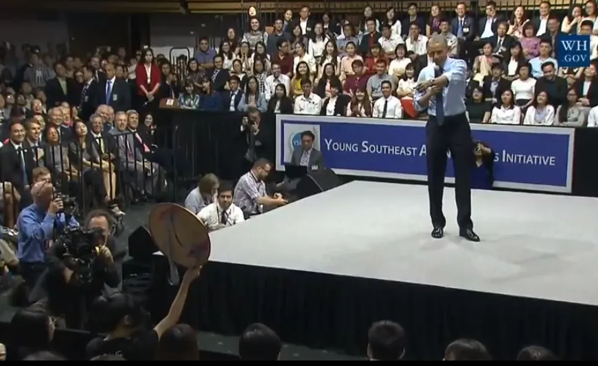 Những sắc thái biểu cảm của Tổng thống Obama ảnh 5 Những sắc thái biểu cảm của Tổng thống Obama ảnh 5