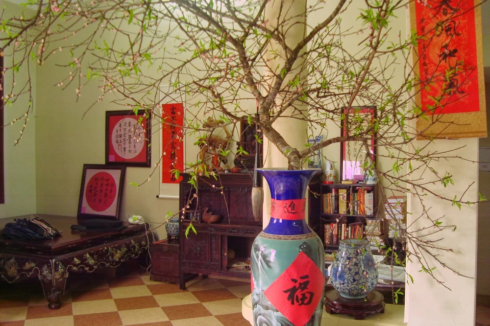 Cho phòng khách tuyệt đẹp đón Tết như ý ảnh 2