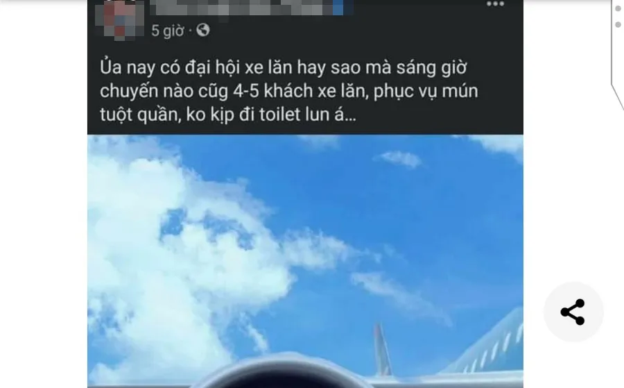 Dòng trạng thái phản cảm trên facebook THHT