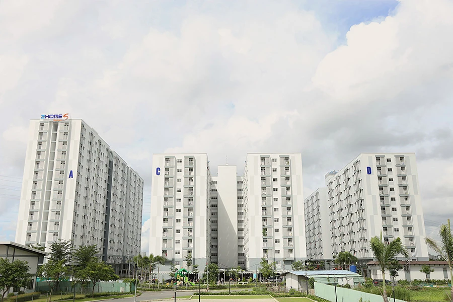 Một dự án nhà ở xã hội tại TP Thủ Đức, TP.HCM. Ảnh: QUANG HUY Một dự án nhà ở xã hội tại TP Thủ Đức, TP.HCM