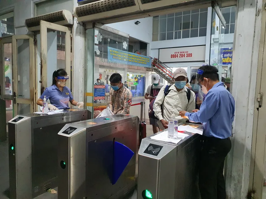 Lưu ý cho hành khách đi tàu dịp tết