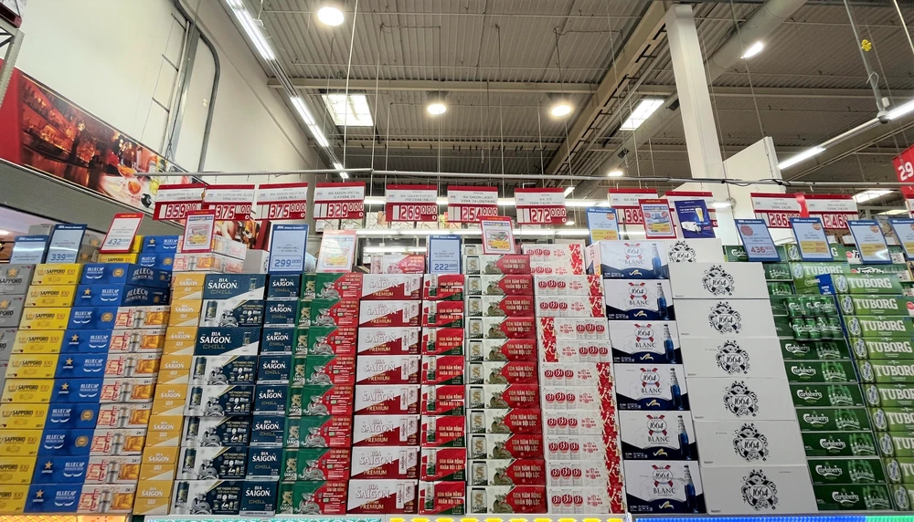 tiêu thụ bia giảm