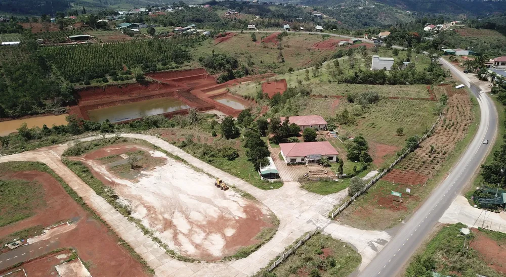 Tỉnh Đắk Nông đang kiến nghị thu hồi dự án cụm công nghiệp của Công ty BMC. Ảnh: TNT khu-cong-nghiep-2.png