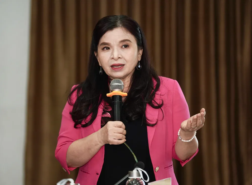 Bác sĩ CKII Đỗ Thị Ngọc Diệp, Chủ tịch Hội Dinh dưỡng Thực phẩm TP.HCM. Ảnh: THUẬN VĂN ngăn chặn hàng giả